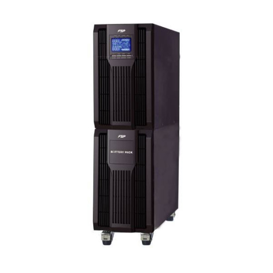 FORTRON UPS ONLINE 10000VA PURE_SINE_WAVE HARDWIRED USB_PORT RS-232 EPO 