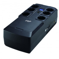 FORTRON UPS LINE INTERACTIVE 800VA SIMULATED SINE WAVE 6xSCHUKO USB 2xRJ-45