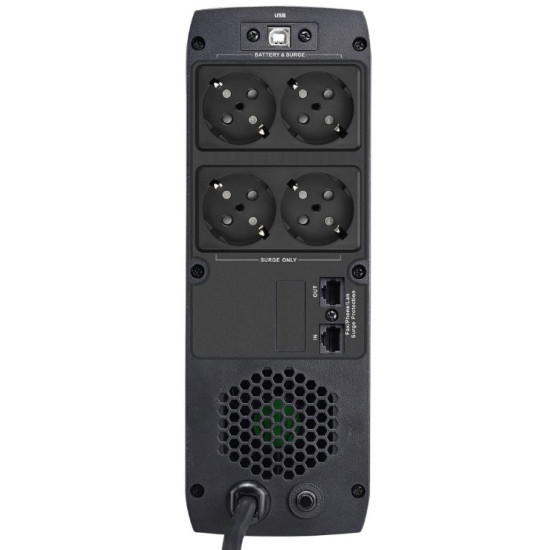FORTRON UPS LINE_INTERACTIVE 850VA SIMULATED_SINE_WAVE 4xSCHUKO