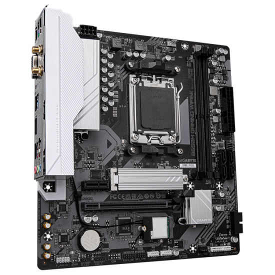 GIGABYTE B650 2xDDR5  4xSATA3  RAID HDMI DP           1xM2 GLAN        1xPCIEx16 1xPCIEx1    WiFI 