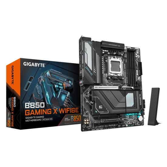 GIGABYTE B850 4xDDR5  4xSATA3  RAID HDMI DP           3xM2 GLAN        3xPCIEx16                    WiFI 