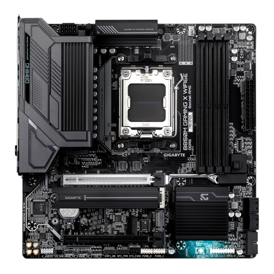 GIGABYTE B850 4xDDR5  4xSATA3  RAID HDMI 2xDP       2xM2 GLAN        2xPCIEx16                  WiFi