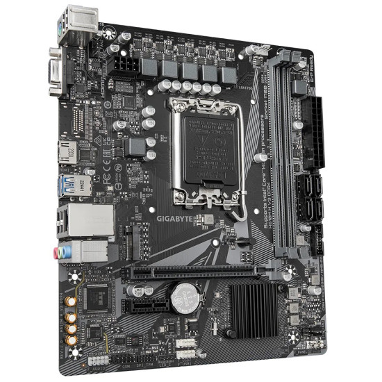 GIGABYTE H610 2xDDR4  4xSATA3           HDMI        VGA 1xM2 GLAN        1xPCIEx16 1xPCIEx1