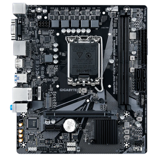GIGABYTE H610 2xDDR5  4xSATA3           HDMI 2DP VGA 1xM2 GLAN        1xPCIEx16 1xPCIEx1