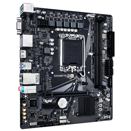 GIGABYTE H610 2xDDR5  4xSATA3           HDMI 2DP VGA 1xM2 GLAN        1xPCIEx16 1xPCIEx1