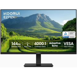 KOORUI 27 FHD IPS 144Hz 5ms 16:9 HDMI D-SUB FREESYNC HDR