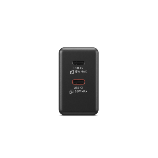 LENOVO DUAL 65W USB-C ADAPT BK