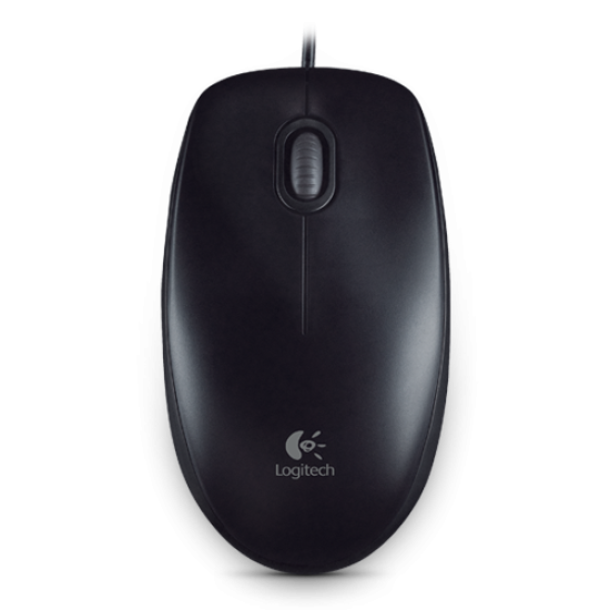 LOGITECH WIRED OPTICAL BLACK 