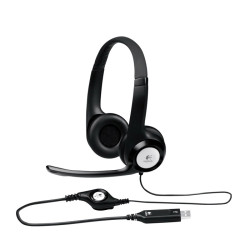 LOGITECH HEADSET WIRED USB MIC 