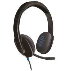 LOGITECH HEADSET WIRED USB MIC 