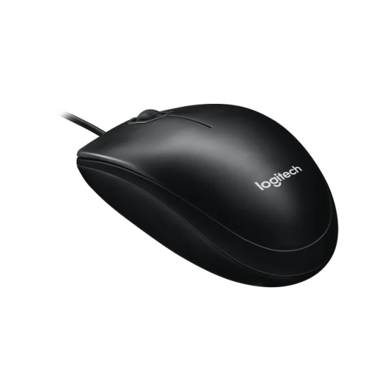 LOGITECH WIRED OPTICAL BLACK