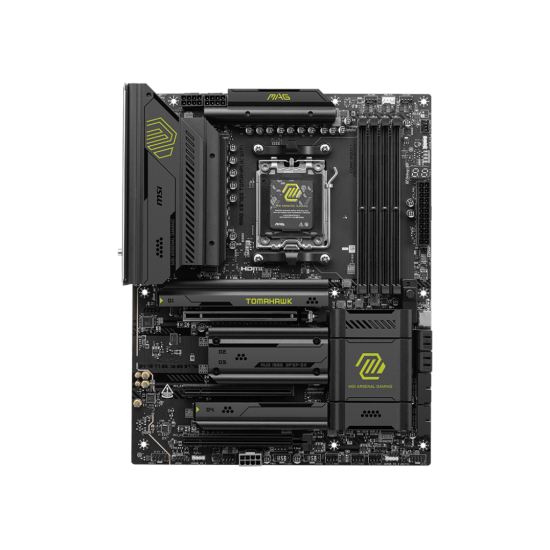 MSI X870 4xDDR5  4xSATA3  RAID HDMI                 4xM2 2xGLAN    3xPCIEx16                 WiFi