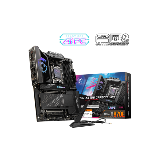 MSI X870 4xDDR5  4xSATA3  RAID HDMI                 3xM2 2xGLAN    3xPCIEx16                 WiFi