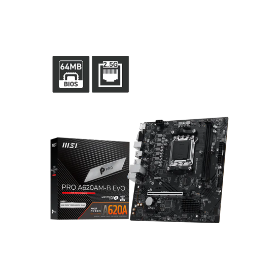 MSI PRO A620AM-B EVO