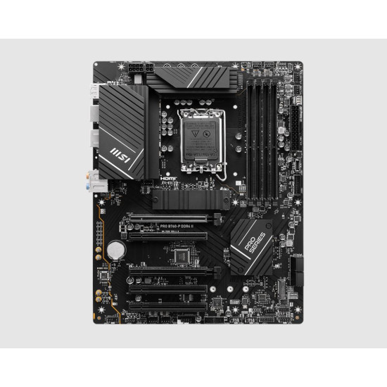 MSI B760 4xDDR5  4xSATA3 RAID HDMI DP           2xM2 1XGLAN     5xPCIEx16