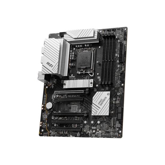 MSI B760 4xDDR5  4xSATA3 RAID HDMI DP           2xM2 1XGLAN     5xPCIEx16