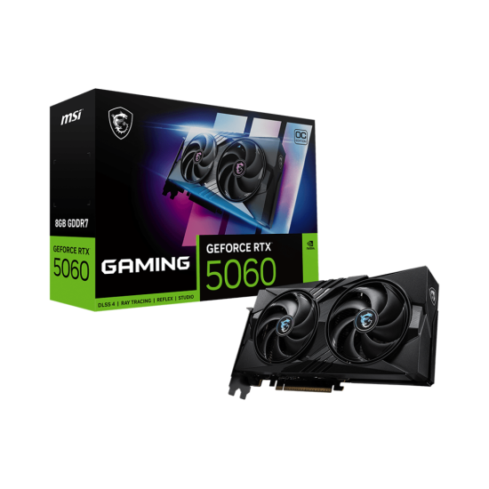 MSI NVIDIA RTX5060 HDMI DP 128B 8GB ACTIVE