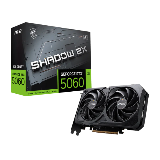 MSI NVIDIA RTX5060 HDMI DP 128B 8GB ACTIVE