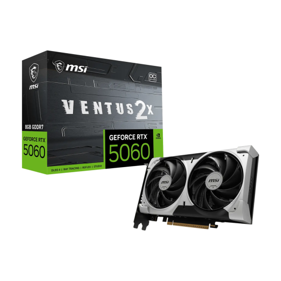 MSI NVIDIA RTX5060 HDMI DP 128B 8GB ACTIVE