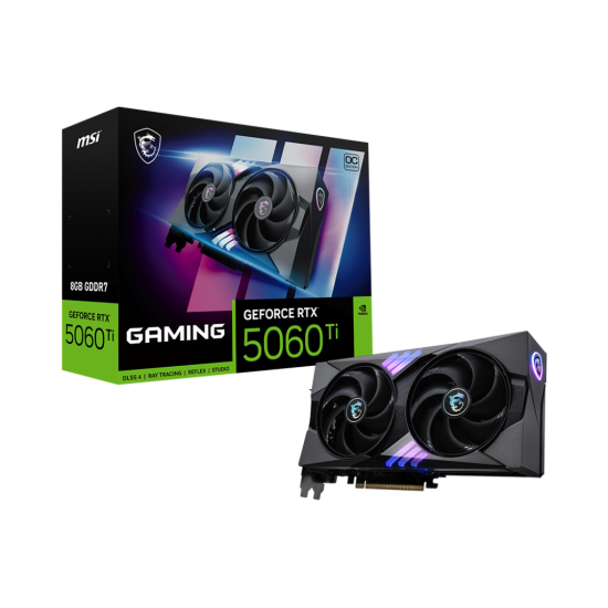 MSI NVIDIA RTX5060TI HDMI DP 128B 8GB ACTIVE