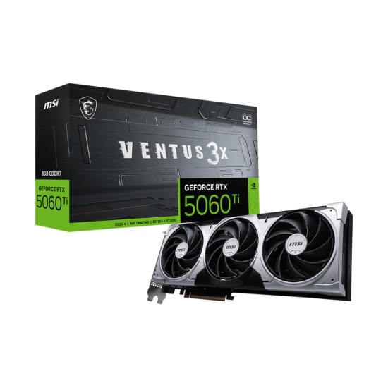 MSI NVIDIA RTX5060TI HDMI DP 128B 8GB ACTIVE