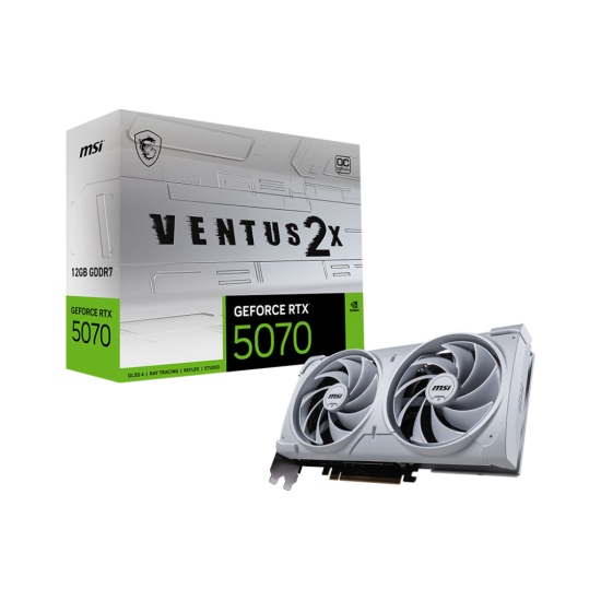 MSI NVIDIA RTX5070 HDMI DP 192B 12GB ACTIVE