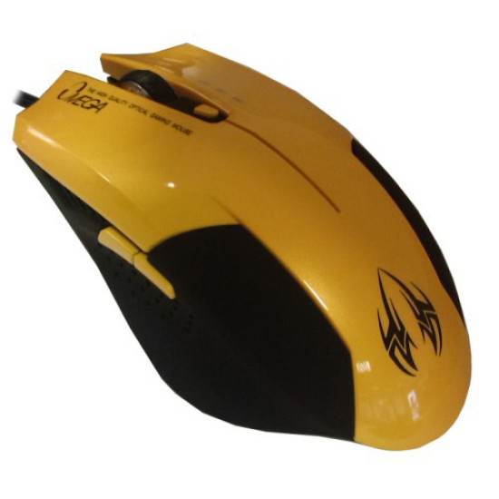 OMEGA WIRED OPTICAL YELLOW GAMING