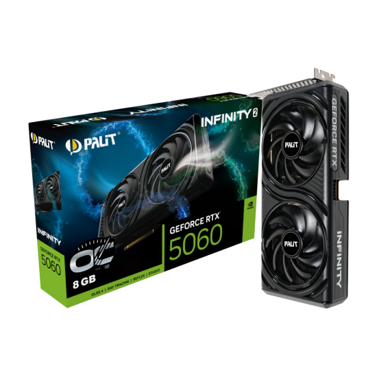 PALIT NVIDIA RTX5060 HDMI DP 128B 8GB ACTIVE