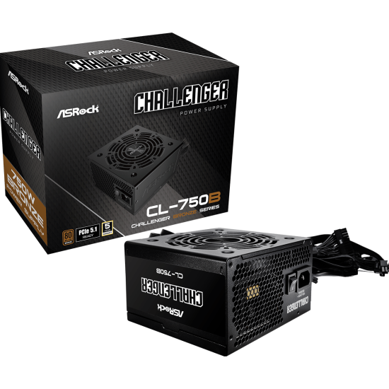 ASROCK POWER_SUPPLY 750W EFF_80 PFC_ACTIVE FAN_120MM