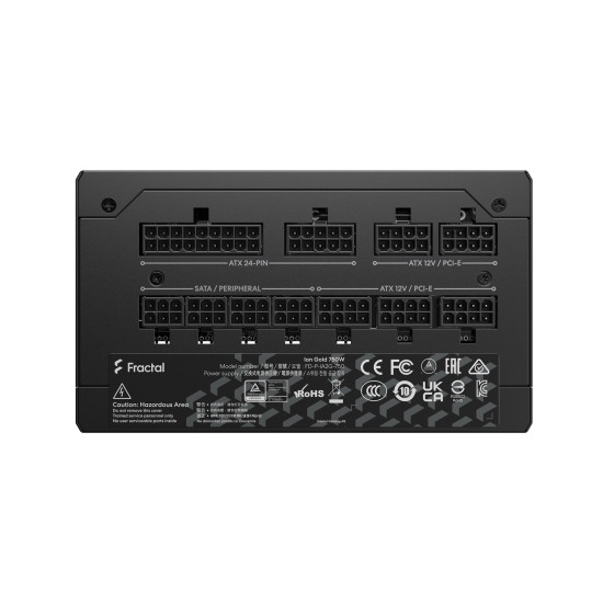 PSU FRACTAL DESIGN ION 3 GOLD 750 BLACK