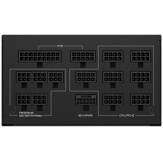 ASROCK POWER_SUPPLY 1300W EFF_80 PFC_ACTIVE FAN_120MM