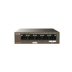TENDA SWITCH GBIT UNMANAGED 10GBPS 5PORTS POE 6KV_PROTECTION