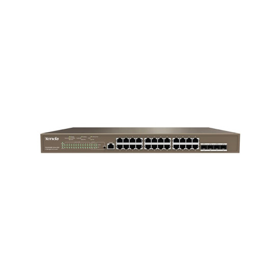 TENDA SWITCH GBIT MANAGED 56GBPS 24PORTS POE 6KV_PROTECTION