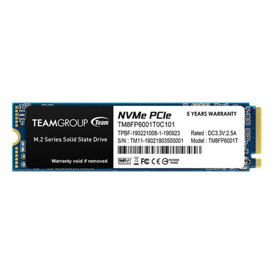 TEAM_GROUP SSD 1TB INT M2_PCI-E_GEN3 2280 NVMe 
