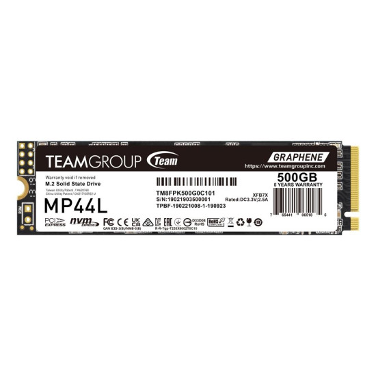 TEAM_GROUP SSD 500GB INT M2_PCI-E_GEN4 2280 NVMe 