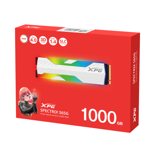 XPG SSD 1TB INT M2_PCI-E_GEN4 2280 NVMe RGB