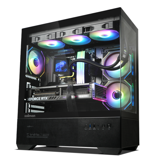 ZALMAN CASE ATX MID_TOWER BLACK