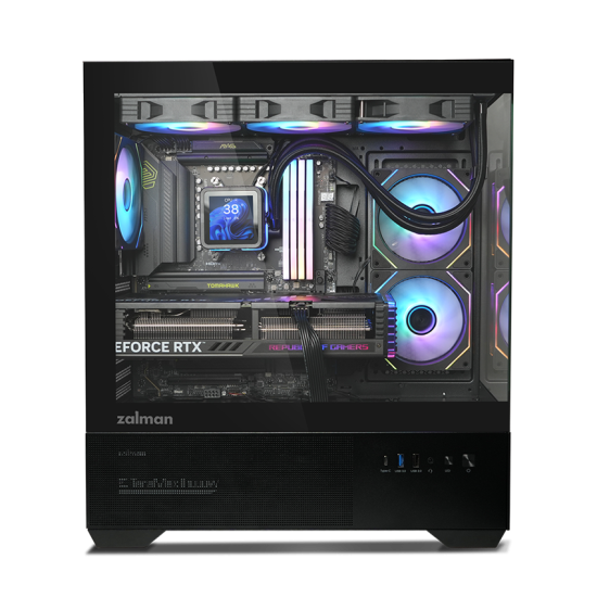 ZALMAN CASE ATX MID_TOWER BLACK