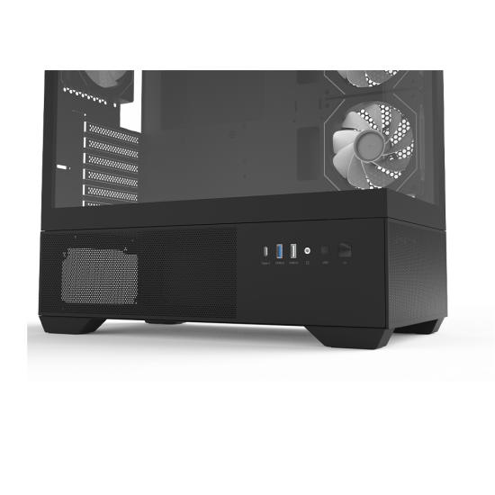 ZALMAN CASE ATX MID_TOWER BLACK
