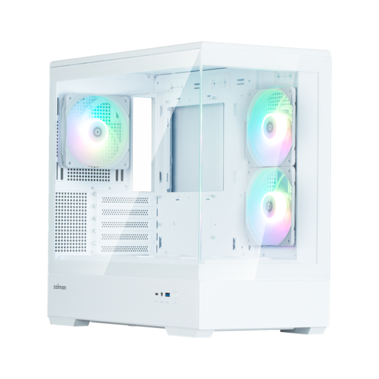 ZALMAN CASE MICRO_ATX MINI_TOWER WHITE