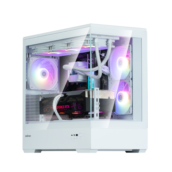 ZALMAN CASE MICRO_ATX MINI_TOWER WHITE