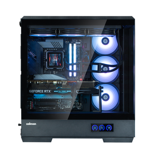 ZALMAN CASE ATX MID_TOWER BLACK