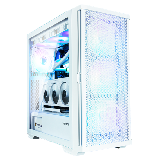 ZALMAN CASE ATX MID_TOWER WHITE
