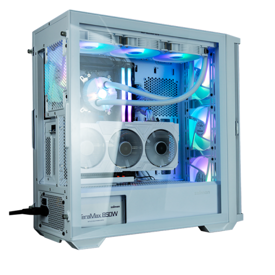 ZALMAN CASE ATX MID_TOWER WHITE
