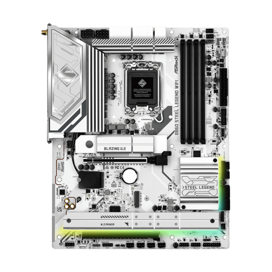Дънна платка ASRock B860 STEEL LEGEND WIFI 6E, LGA 1851 Дънна платка ASRock B860 STEEL LEGEND WIFI 6E, LGA 1851