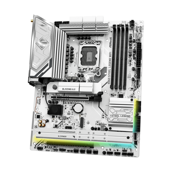 Дънна платка ASRock B860 STEEL LEGEND WIFI 6E, LGA 1851 Дънна платка ASRock B860 STEEL LEGEND WIFI 6E, LGA 1851