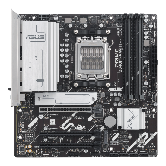 Дънна платка ASUS PRIME B840M-A WIFI 6E socket AM5 Дънна платка ASUS PRIME B840M-A WIFI 6E socket AM5