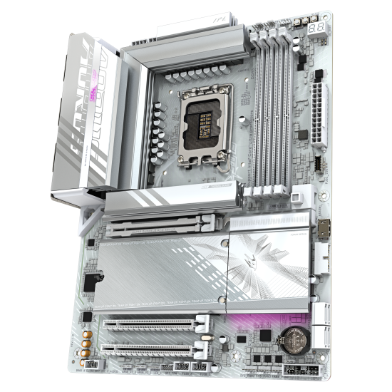 Motherboard GIGABYTE B860 AORUS ELITE WIF 7 ICE, LGA 1851 Motherboard GIGABYTE B860 AORUS ELITE WIF 7 ICE, LGA 1851