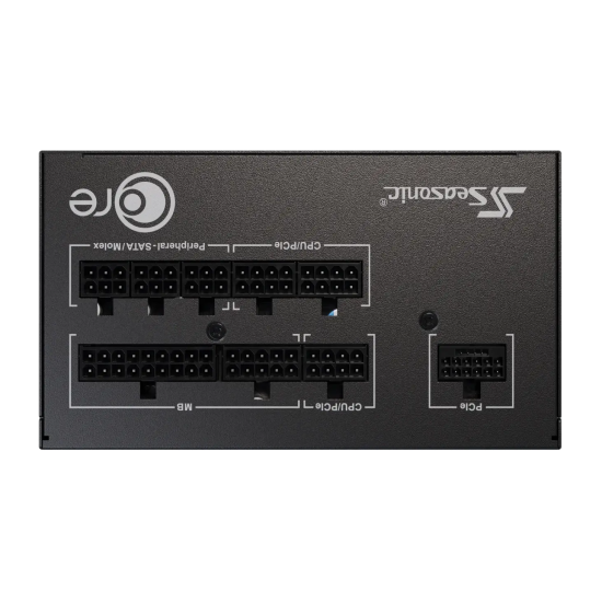 Power Supply Unit Seasonic CORE GX 850W 80+ Gold, Fully Modular, ATX 3.1, PCIe 5.0 Power Supply Unit Seasonic CORE GX 850W 80+ Gold, Fully Modular, ATX 3.1, PCIe 5.0