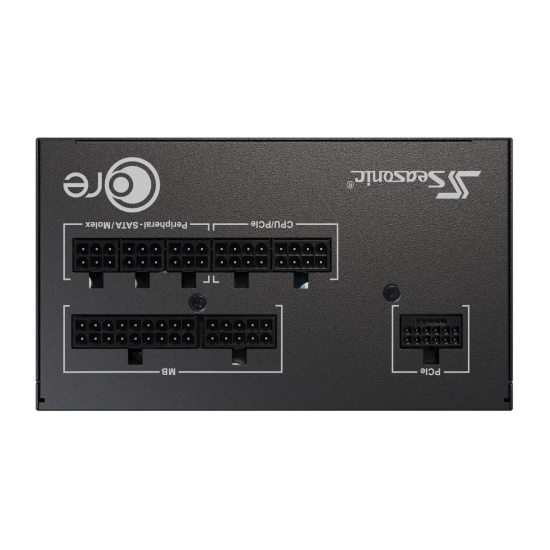 Power Supply Unit Seasonic CORE GX 650W 80+ Gold, Fully Modular, ATX 3.1, PCIe 5.0 Power Supply Unit Seasonic CORE GX 650W 80+ Gold, Fully Modular, ATX 3.1, PCIe 5.0